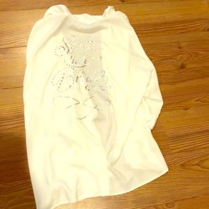 White “Sexy Little Bride” Short White Robe